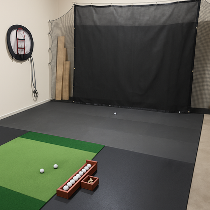 Interlocking Rubber Floor Tiles – Premium