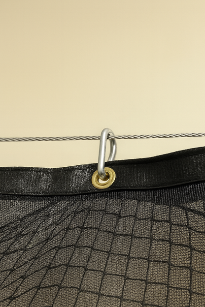 10-Pack Aluminum D-Shaped Carabiner Clip