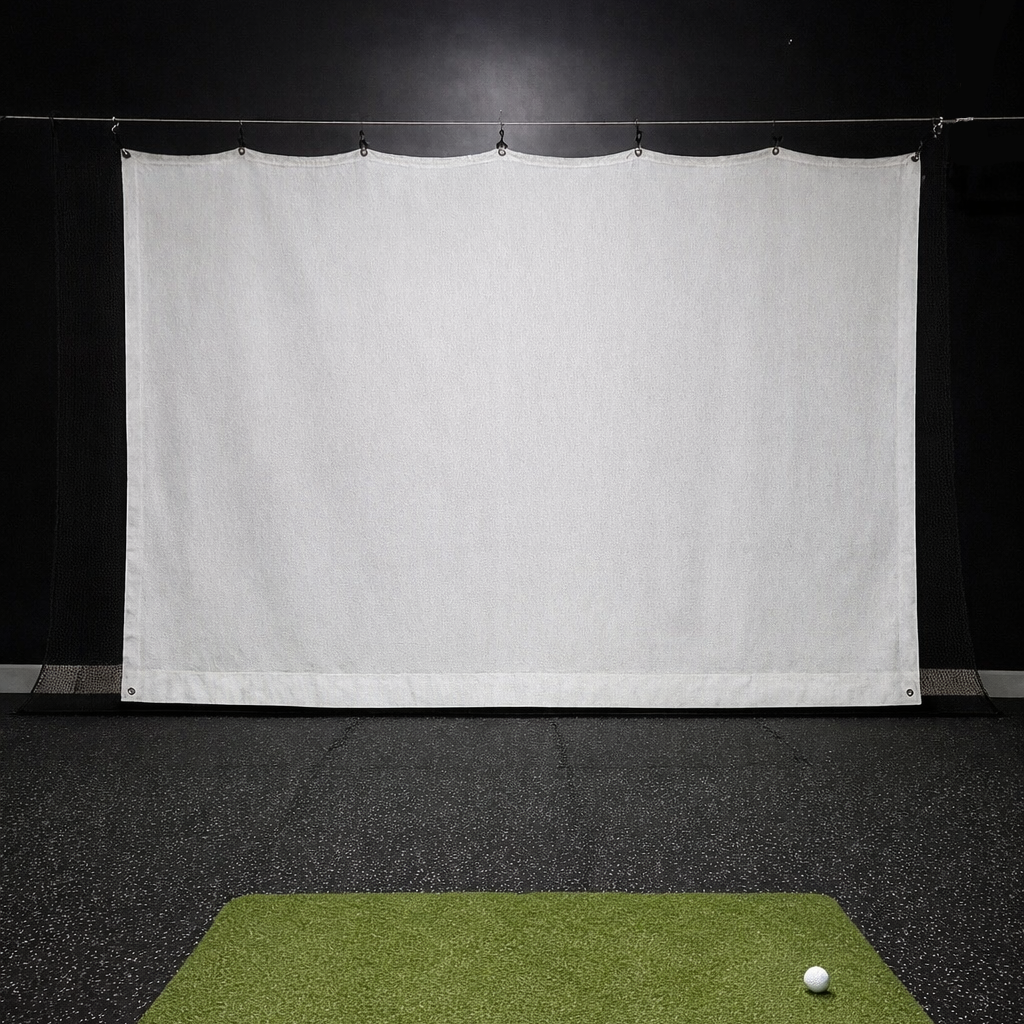 The Garage Bay - Pro - Net, Impact Screen, Premium Interlocking Floor Tiles, Cable System