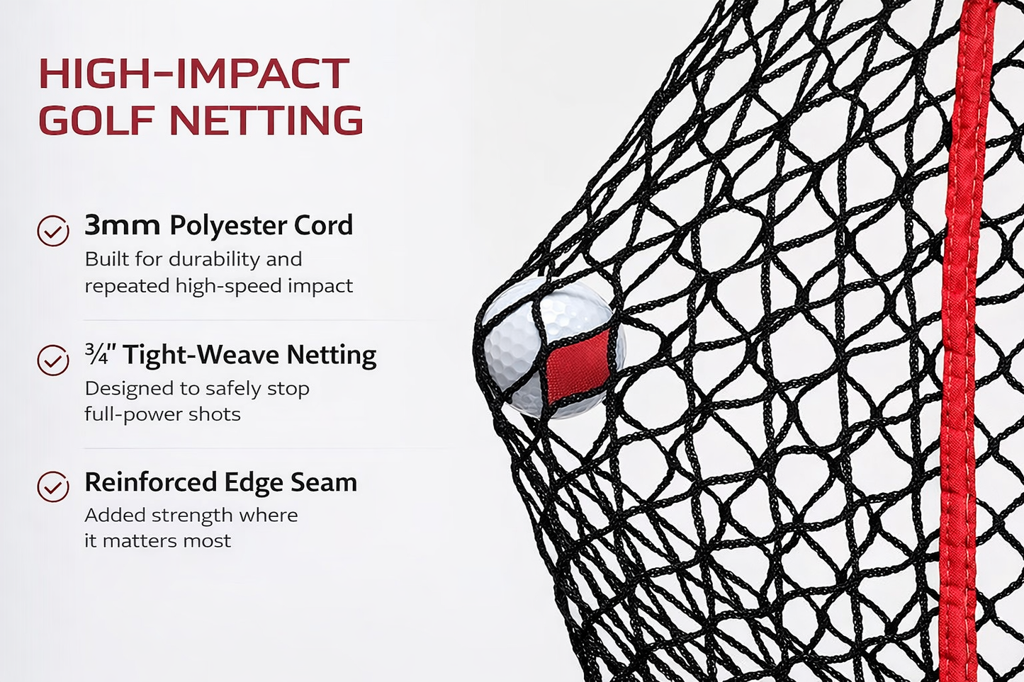 10×10 ft Golf Practice Net