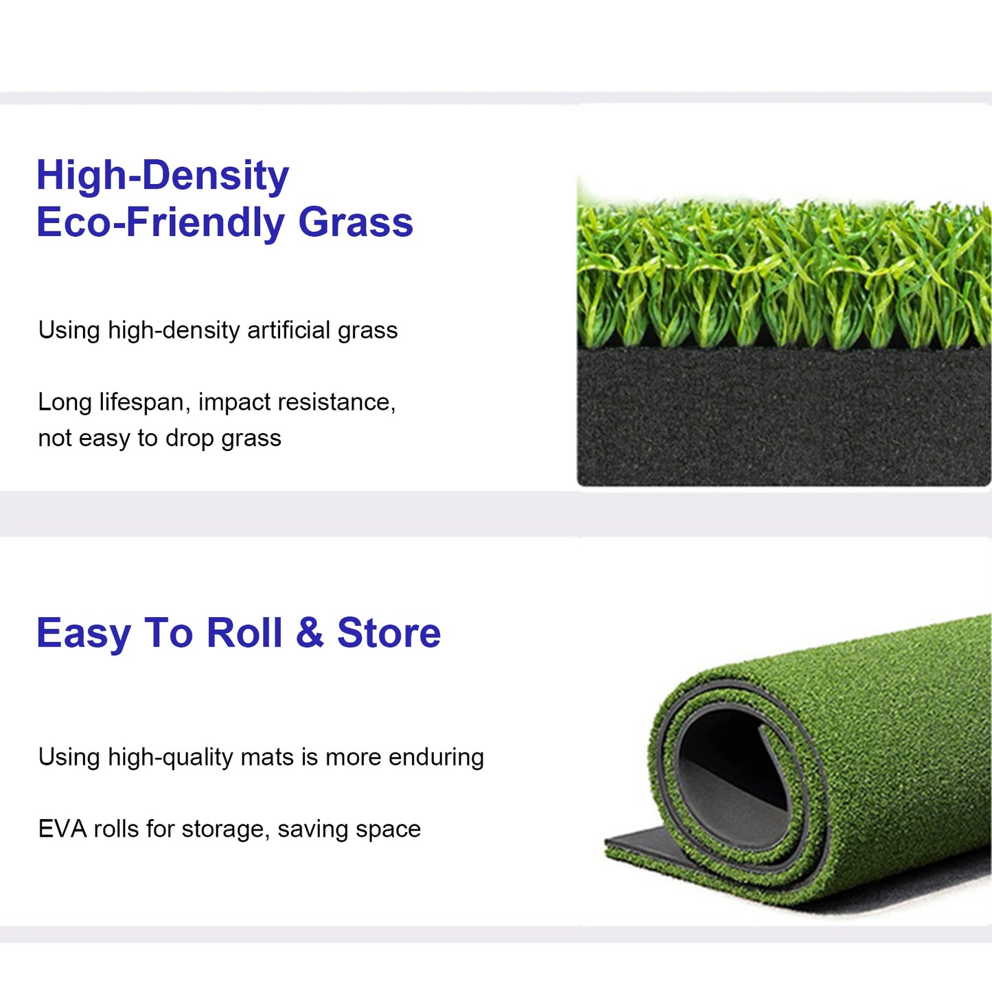 Premium 5x4FT Golf Hitting Mat